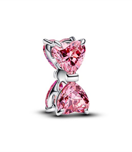 Pandora Pink Bow Charm