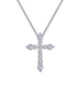 Lafonn 0.67 CTW Simulated Diamond Cross Pendant Necklace