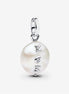 Pandora Moments Treated Freshwater Cultured Baroque Pearl Mom Dangle Charm