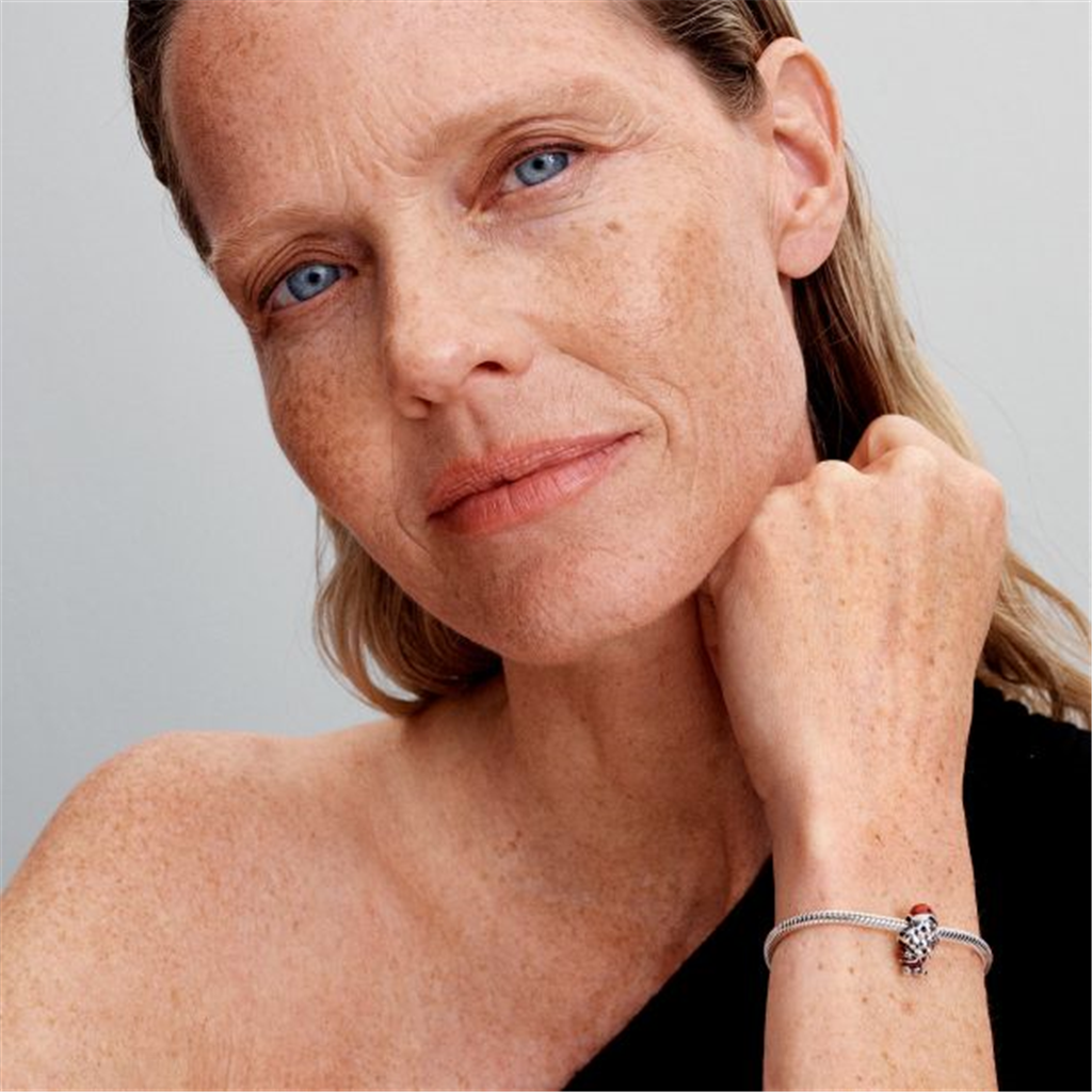 Pandora Moments Playful Santa Charm