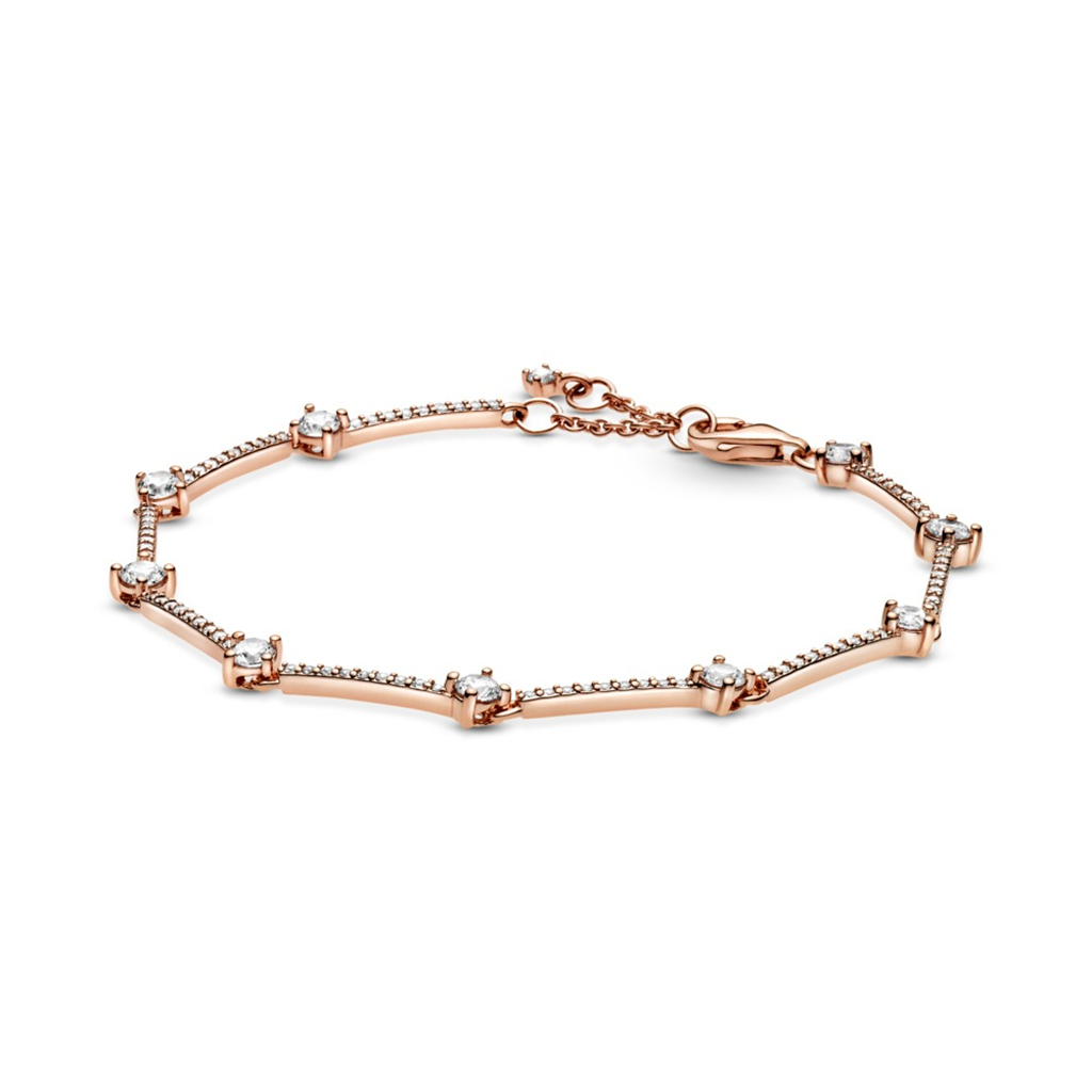 Sparkling Pavé Bars Bracelet