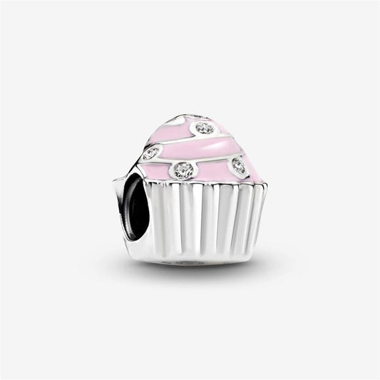 Pandora Moments Pink Cupcake Charm