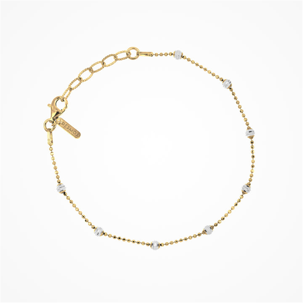 Desmos Two Tone Shine Bracelet 7.25