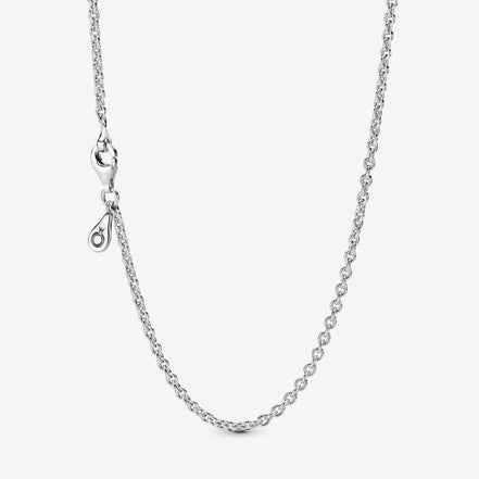 Pandora Moments Silver Cable Chain Necklace 45 cm