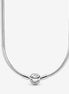 Pandora Moments Sterling Silver Iconic Snake Chain Necklace 50"