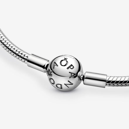 Pandora Moments Sterling Silver Iconic Snake Chain Necklace 50"