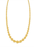 14K Gold Graduated Statement Pallina Necklace