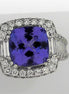 Colored Stone Rings  -  Women'