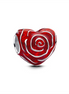 Pandora Moments Rose Heart Charm