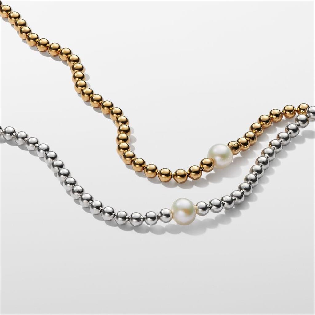 Pandora Timeless Treated Freshwater Cultured Pearl & Beads Collier Necklace