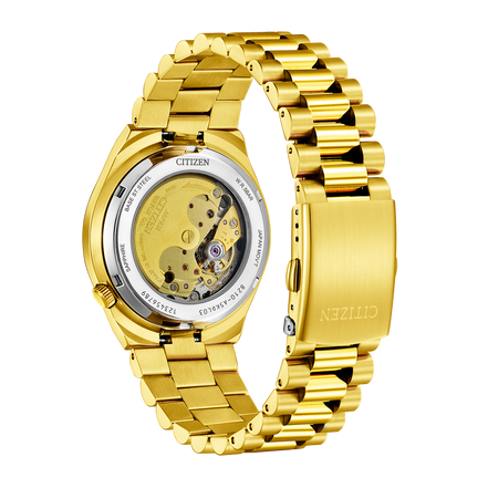 Citizen Tsuyosa Automatic Green Dial Yellow Gold-Tone Watch
