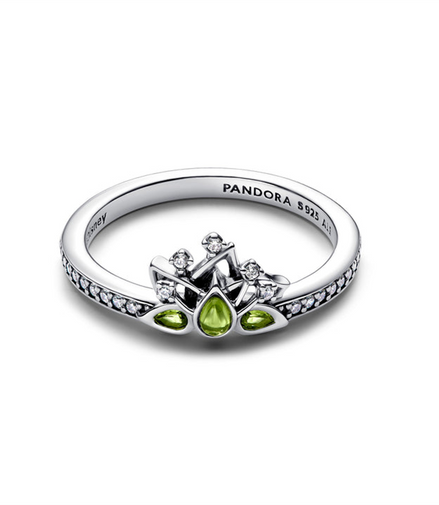 Pandora Disney Princess Tiana Tiara Ring Size 7