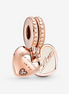 Pandora Moments Mother And Daughter Split Dangle