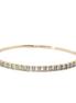 14K Yellow Gold And 2.06 CTW Diamond Flex Bangle Bracelet