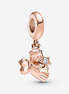 Pandora Moments Heart Winged Angel Dangle Charm