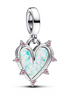 Pandora Moments Friendship Opalescent Double Dangle Charm