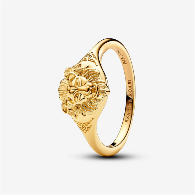 Pandora Game of Thrones Lannister Lion Ring Size 9