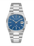 Bulova Men's Super Seville Blue Dial Stainless Steel Watch