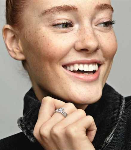 Pandora Timeless Princess Tiara Crown Ring Size 4.5