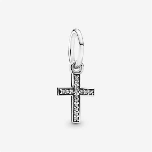 Pandora Moments Sparkling Cross Dangle Charm