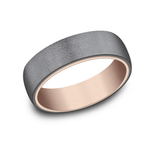 Benchmark "The Commodore" Wedding Band