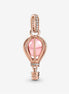 Pandora Moments Sparkling Pink Hot Air Balloon Dangle Charm