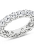Revelation 14K White Gold 5.61 CTW Round Cut Lab Grown Wedding Band