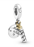 Two-Tone Birthday Candle Dangle Charm