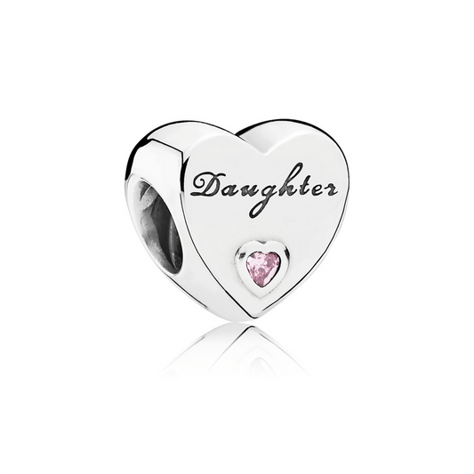 Pandora Moments Daughter Heart Charm