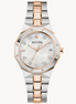 Bulova Ladies Classic Prestige Mother Of Pearl Dial With Diamond Accent Two-Tone IP Watch