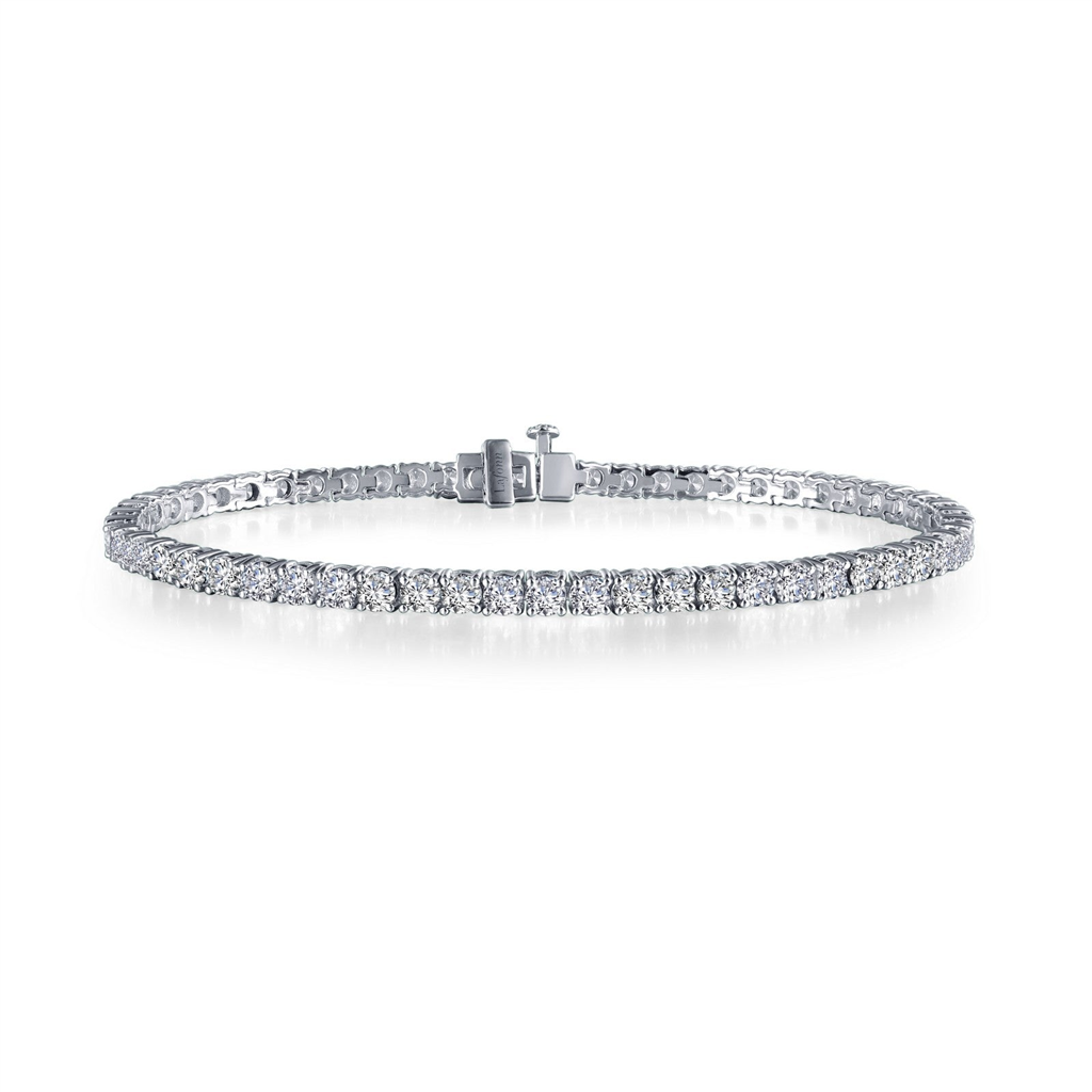 LaFonn 3.50 CTW Simulated Diamond Classic Tennis Bracelet