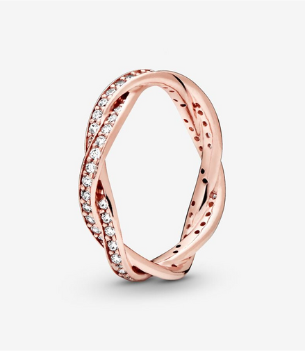 Pandora Timeless Twist of Fate Ring Size 7.5