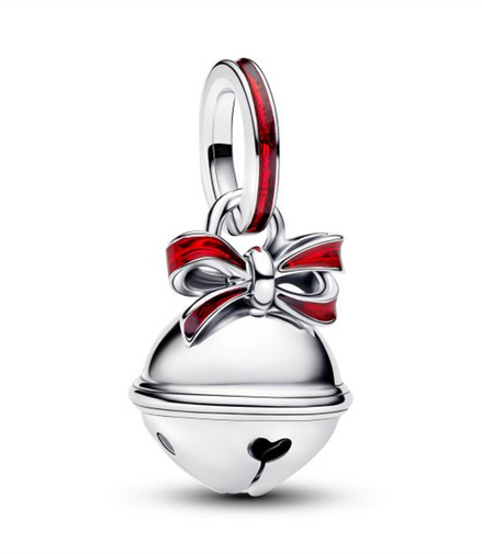 Pandora Holiday Bell Dangle Charm