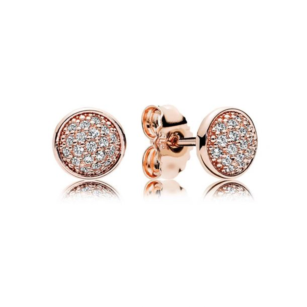 Pandora Rose Dazzling Droplets Stud Earrings
