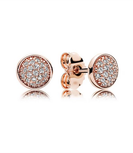 Pandora Rose Dazzling Droplets Stud Earrings