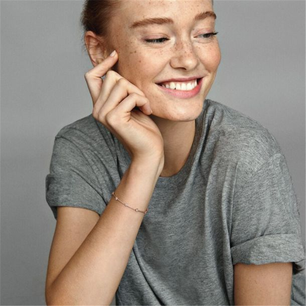 Pandora Timeless Sparkling Pavé Bars Bracelet Size 18