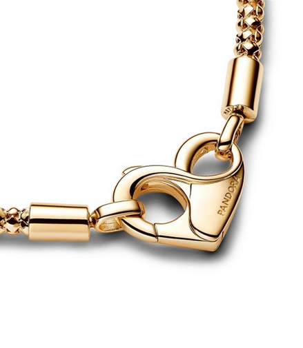 Pandora Moments Studded Chain Bracelet Size 16