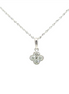0.29 Ctw Diamond (7.35Mm/Diameter) Pendant Necklace