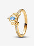 Pandora Disney Cinderella's Carriage Gold Plated Ring Size 7.5