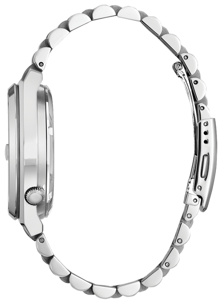 Citizen Men's TSUYOSA Black Dial Stainless Steel Bracelet Watch