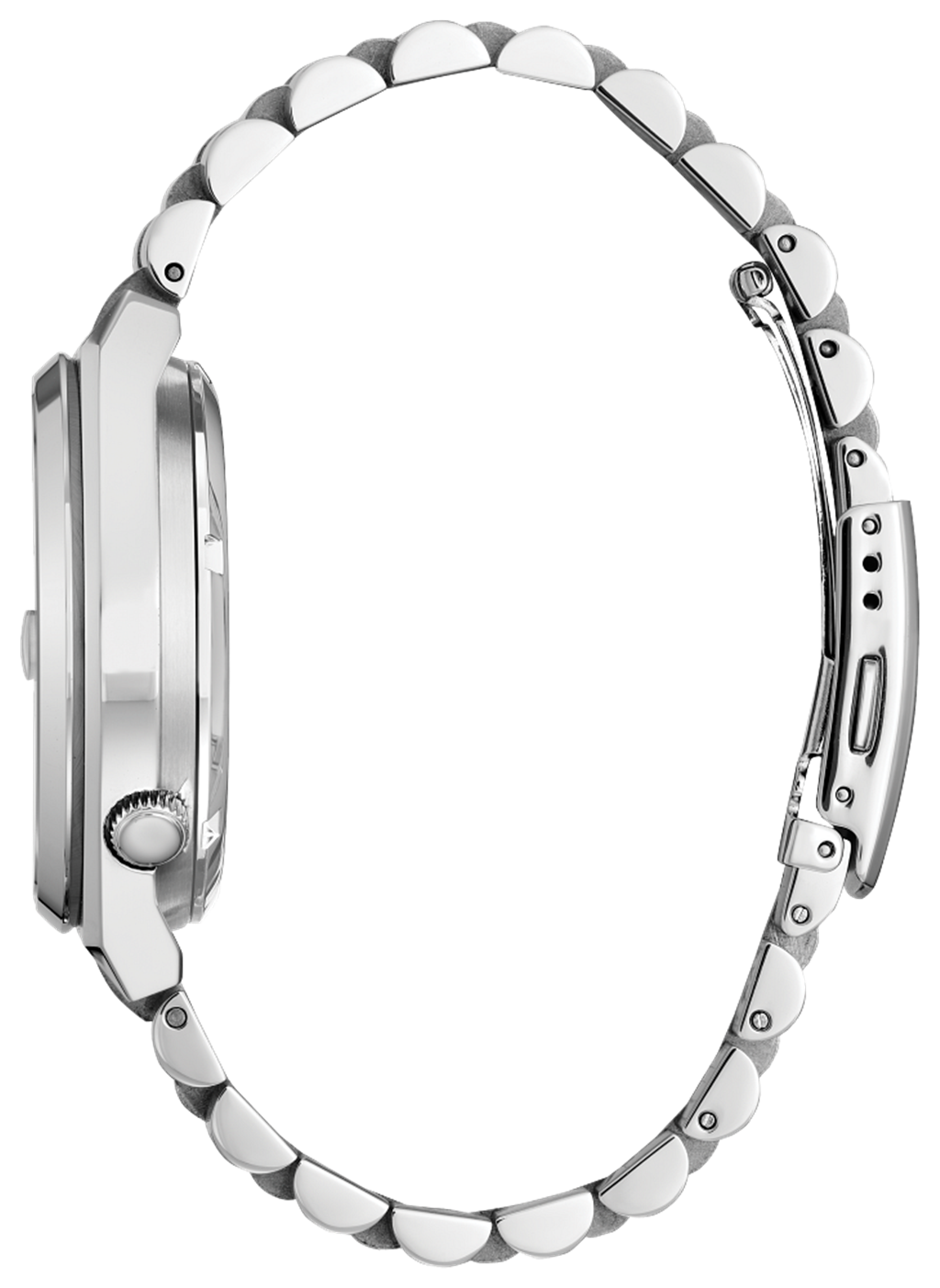 Citizen Men's TSUYOSA Black Dial Stainless Steel Bracelet Watch