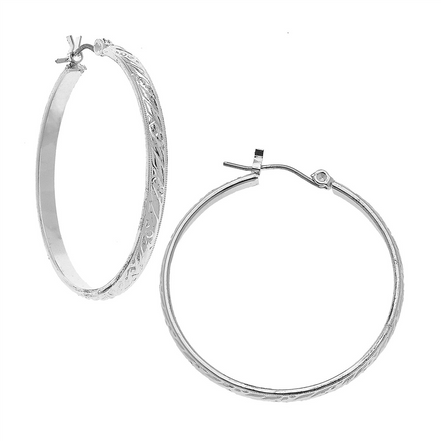 Susan Shaw Dainty Garden Hoops