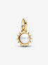 Pandora ME Treated Freshwater Cultured Pearl Sun Mini Dangle Charm