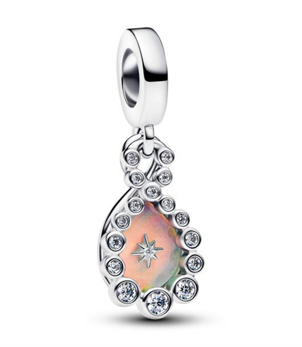 Pandora Opalescent Infinity Double Dangle Charm