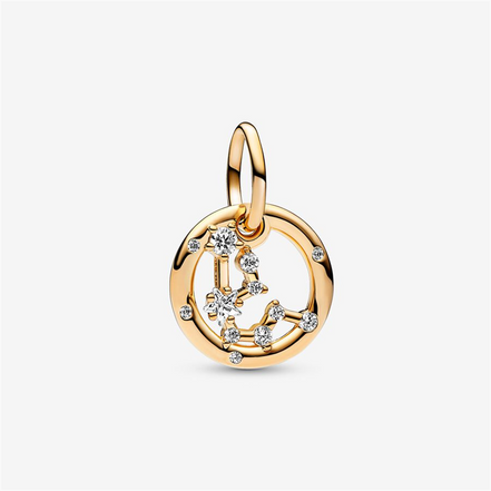 Pandora Moments Aquarius Zodiac Dangle Charm