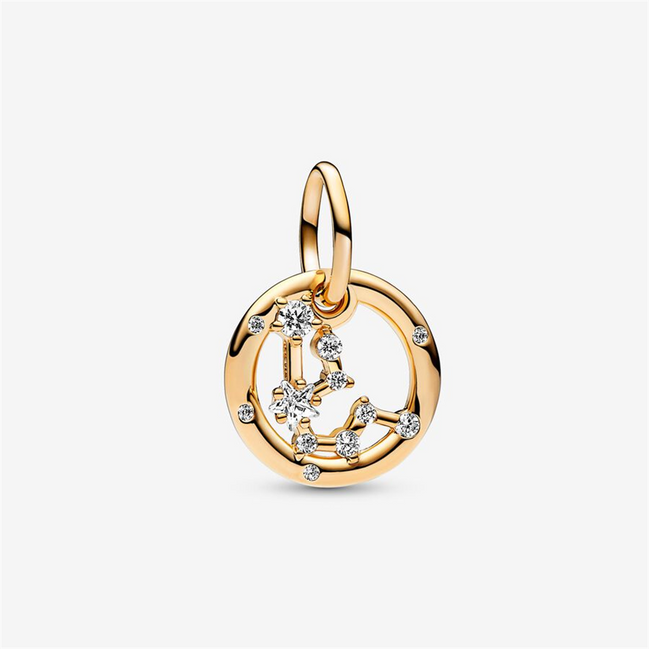 Pandora Moments Aquarius Zodiac Dangle Charm