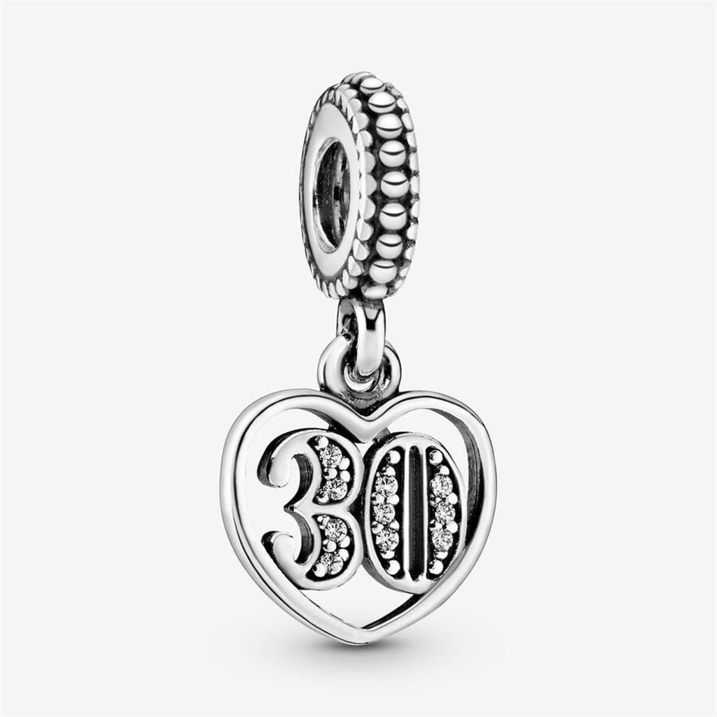 Pandora Moments 30th Celebration Dangle Charm