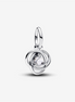 Pandora Moments April Clear Eternity Circle Dangle Charm