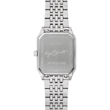 Bulova Tony Bennett “We Are All Here” Champagne Dial Stainless Steel Watch