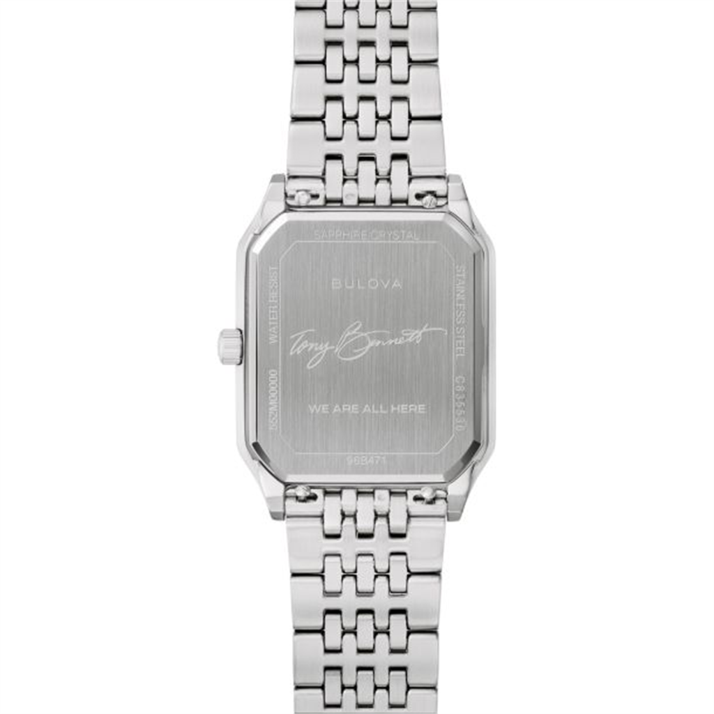 Bulova Tony Bennett “We Are All Here” Champagne Dial Stainless Steel Watch
